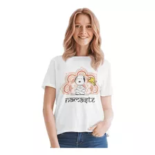 Playera Ecologica De Snoopy Meditando Para Mujer