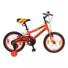 Bicicletas Niño Baccio Bambino 16 Naranja/amarillo - Fama