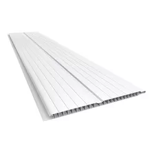 Cielorraso Pvc Oferta - Tabla 6mt X 20cm Blanco Rayado