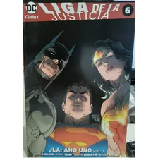 Liga De La Justicia N° 6 Año Uno Vol 1, De Vários, Vários. Editorial Clarin-alfaguara, Tapa Blanda, Edición 1 En Español, 2021