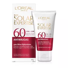 Protetor Solar Facial Loreal Paris Antirrugas Fps 60 - 40g