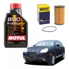 Kit Óleo Motul 5w40 Porsche Cayenne 4.5 V8 2005 2006 2007