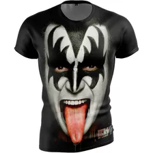 Remera Kiss Rock Metal Todos Los Talles Fullprint 