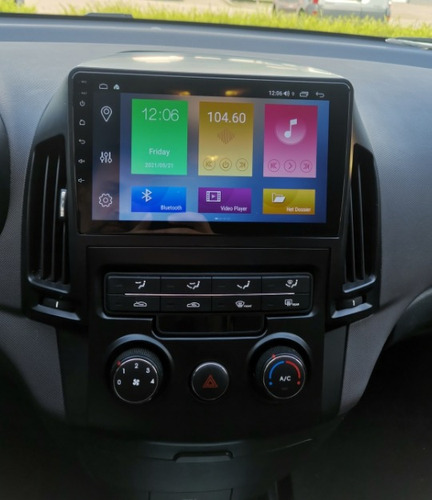 Radio Android Hyundai I30 2010 A 2012 Carplay 3 Perillas Foto 2