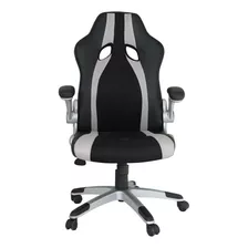 Cadeira Gamer Office Speed Preta E Prata - Wp Connect