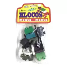 Blocos Monta Monta 14 Pcs Mini Toys Bloquinhos