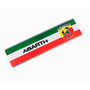 Emblema Abarth Bandera Italia Powered By Fiat Autoadherible