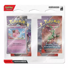 Blister Quádruplo Forças Temporais Cleffa Pokémon