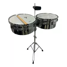 Timbal New Beat Cpk Ltb-31a 14 +15 Doble Brazo Timbale