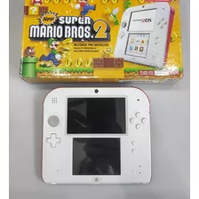 Console Nintendo 2ds Edição Especial Mario Bros (completo Na Caixa, Funcionando 100%)