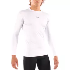 Remera Termica Blanca Manga Larga Suplex Imago Deportivo