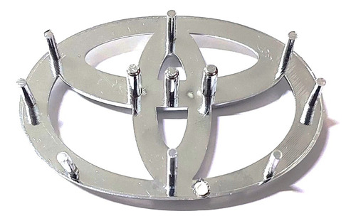 Logo Insignia Volante Toyota 64mm X 43mm Foto 3