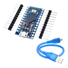 Pro Micro Atmega32u4 16mhz 5v Compatível Arduino + Micro Usb