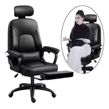 Silla Oficina Suave Reclinable Moderna Latex Pies Jefe Grand