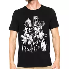 Camiseta Camisa Naruto Goku Liffy Saitama Bleach