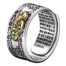 Anillo Feng-shui Pixiu De La Suerte