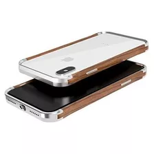 iPhone iPhone X Funda Madera Y Aluminio iPhone X Funda Col
