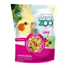 Mistura Mega Zoo Mix Calopsita Tropical 500g.