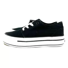 Zapatilla 100% Tela Marca Spitfire N*35 Negro