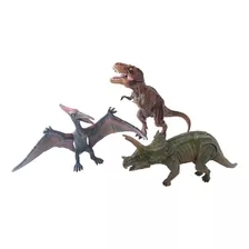 Pack 3 Dinosaurios Articulados + Accesorios Jurassic World