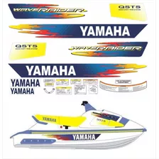 Kit Adesivo Jet Ski Yamaha Wave Raider Completo Cor Azul