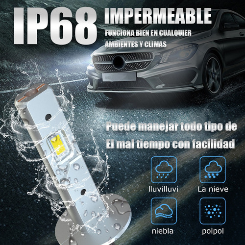 Fwefww 12000lm Faros Led Y Antiniebla Para Renault Scenic Foto 4