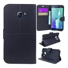 Capa Case Carteira Couro Flip P/ Galaxy S6 Edge G925 Pol 5.1