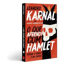 Livro O Que Aprendi Com Hamlet - Por Que O Mundo É Um Teatro *