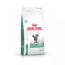 Alimento Royal Canin Veterinary Satiety Support Weight Management Para Gato Adulto Sabor Mix En Bolsa De 1.5 kg
