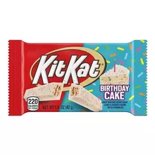 Kit Kat Birthday Cake Chocolate Blanco Pastel Importación El