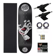 Skate Completo Profissional Santa Cruz Roda Drop Dead Série 