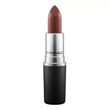 Labial Mac Satin Lipstick Color Film Noir Satinado