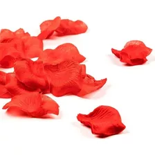 200 Pétalas De Rosas Artificiais Na Cor Vermelha