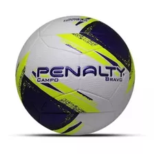 Bola De Futebol Penalty Campo Bravo Xxiii Nº 5 Unidade X 1 Unidades Cor Amarelo E Azul