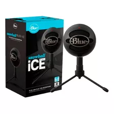 Microfono Logitech Blue Snowball Ice Usb Cardioide Omni