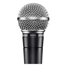 Micrófono Para Voces Shure Sm58 Lc Color Negro