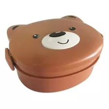 Topper Contenedor Box Lunch Tierno Kawaii Animalito Recreo