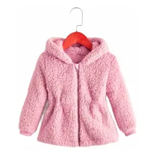 Blusa De Frio Infantil Pelinho Tedy Menina E Menino Inverno