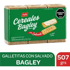 Galletitas Con Salvado Cereales Bagley Tripack 507g