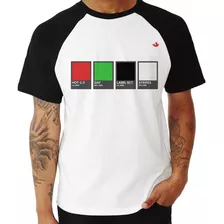 Camiseta Raglan Music Color Guide