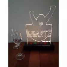 Decoração Em Led 3d (lançamento) Presentei / Vasco Da Gama 