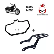 Portaequipajes Tc200 + Defensa Tipo Harley