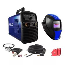 Soldadora Inverter Tig Mma 200a Careta Autom 2 Escuadras Kld