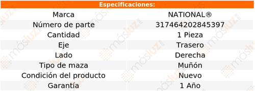 1- Maza Mun Trasera Derecha Derby 1995/2009 National Foto 3