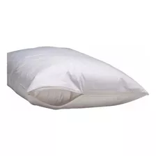 10 Fundas De Almohada Con Cierre En Blanco O Natural 