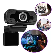 Webcam Full Hd Com Microfone Para Pc Notebook Camera Video