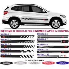 Bmw X1 Active Adesivos Lateral Par 2010 A 2023