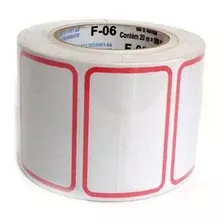 Etiqueta Adesiva Branca Grande Rolo C/500 Etiquetas 60x40mm
