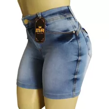 Roupas Femininas Shorts Jeans Elastano - Kit 3