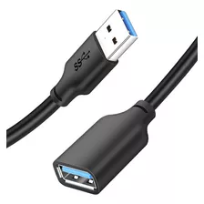 Cabo Extensor Extensão Usb 3.0 Macho X Fêmea 2m Cabletime Cor Preto